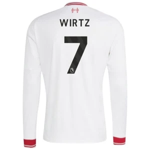Fotbalové Dresy Liverpool FC Florian Wirtz #7 Venkovní 2026-27 Dlouhý Rukáv