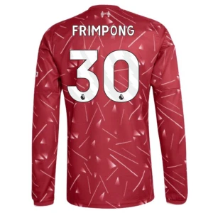 Fotbalové Dresy Liverpool FC Frimpong #30 Domácí 2026-27 Dlouhý Rukáv
