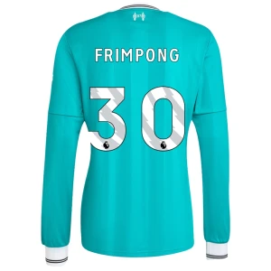 Fotbalové Dresy Liverpool FC Frimpong #30 Třetí 2025/26 Dlouhý Rukáv