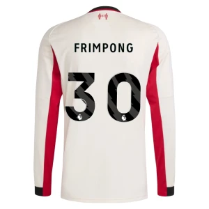 Fotbalové Dresy Liverpool FC Frimpong #30 Venkovní 2025/26 Dlouhý Rukáv