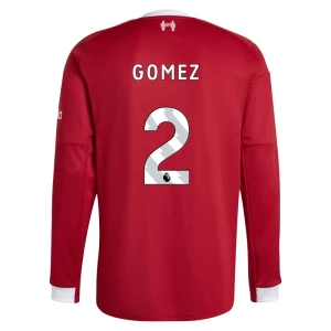 Fotbalové Dresy Liverpool FC Gomez #2 Domácí 2025/26 Dlouhý Rukáv