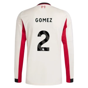 Fotbalové Dresy Liverpool FC Gomez #2 Venkovní 2025/26 Dlouhý Rukáv