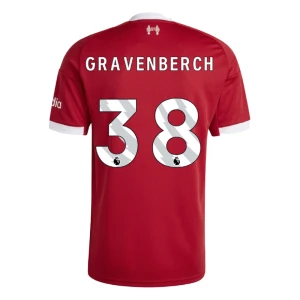 Fotbalové Dresy Liverpool FC Gravenberch #38 Domácí 2025/26