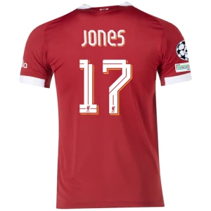 Fotbalové Dresy Liverpool FC Jones #17 Domácí Champions League 2025/26