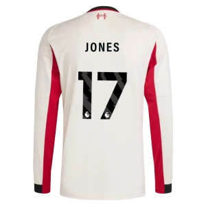 Fotbalové Dresy Liverpool FC Jones #17 Venkovní 2025/26 Dlouhý Rukáv