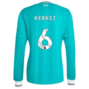 Fotbalové Dresy Liverpool FC Kerkez #6 Třetí 2025/26 Dlouhý Rukáv