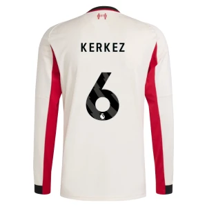 Fotbalové Dresy Liverpool FC Kerkez #6 Venkovní 2025/26 Dlouhý Rukáv