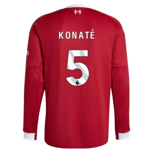 Fotbalové Dresy Liverpool FC Konate #5 Domácí 2025/26 Dlouhý Rukáv