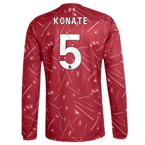 Fotbalové Dresy Liverpool FC Konate #5 Domácí 2026-27 Dlouhý Rukáv