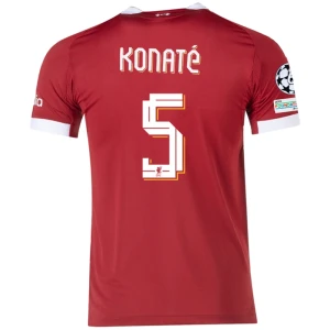 Fotbalové Dresy Liverpool FC Konate #5 Domácí Champions League 2025/26