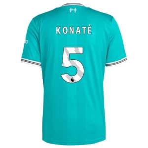 Fotbalové Dresy Liverpool FC Konate #5 Třetí 2025/26