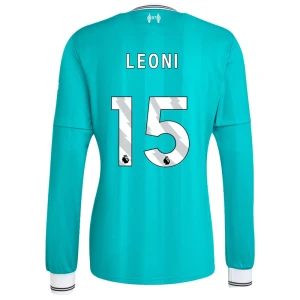 Fotbalové Dresy Liverpool FC Leoni #15 Třetí 2025/26 Dlouhý Rukáv