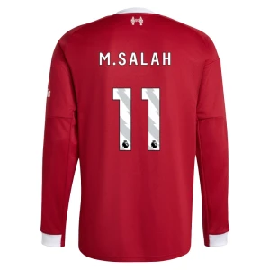 Fotbalové Dresy Liverpool FC Mohamed Salah #11 Domácí 2025/26 Dlouhý Rukáv