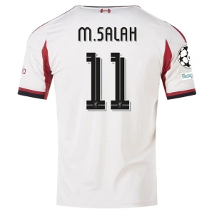 Fotbalové Dresy Liverpool FC Mohamed Salah #11 Venkovní Champions League 2025/26