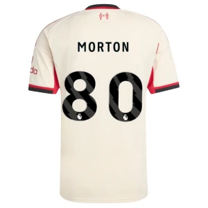 Fotbalové Dresy Liverpool FC Morton #80 Venkovní 2025/26