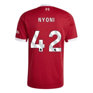 Fotbalové Dresy Liverpool FC Nyoni #42 Domácí 2025/26