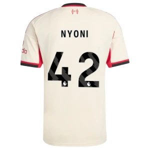 Fotbalové Dresy Liverpool FC Nyoni #42 Venkovní 2025/26