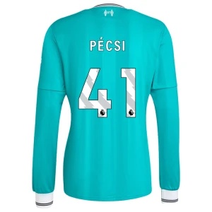 Fotbalové Dresy Liverpool FC Pecsi #41 Třetí 2025/26 Dlouhý Rukáv