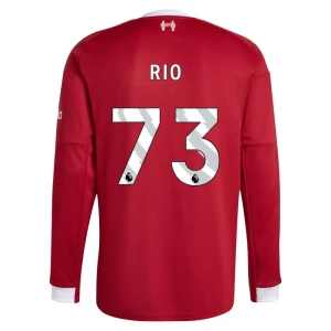 Fotbalové Dresy Liverpool FC Rio #73 Domácí 2025/26 Dlouhý Rukáv
