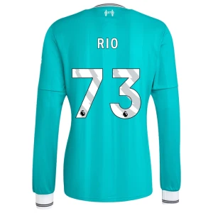 Fotbalové Dresy Liverpool FC Rio #73 Třetí 2025/26 Dlouhý Rukáv