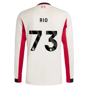 Fotbalové Dresy Liverpool FC Rio #73 Venkovní 2025/26 Dlouhý Rukáv