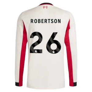 Fotbalové Dresy Liverpool FC Robertson #26 Venkovní 2025/26 Dlouhý Rukáv