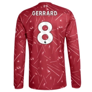 Fotbalové Dresy Liverpool FC Steven Gerrard #8 Domácí 2026-27 Dlouhý Rukáv