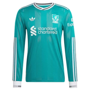 Fotbalové Dresy Liverpool FC Třetí 2025/26 Dlouhý Rukáv