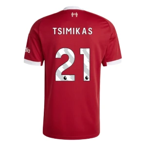 Fotbalové Dresy Liverpool FC Tsimikas #21 Domácí 2025/26