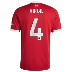 Fotbalové Dresy Liverpool FC Virgil van Dijk #4 Domácí 2025/26