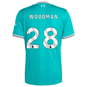 Fotbalové Dresy Liverpool FC Woodman #28 Třetí 2025/26