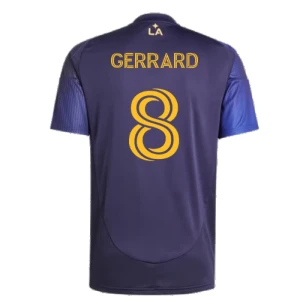 Fotbalové Dresy Los Angeles Galaxy Steven Gerrard #8 Venkovní 2025/26