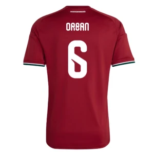 Fotbalové Dresy Maďarsko Orban #6 Domácí 2026