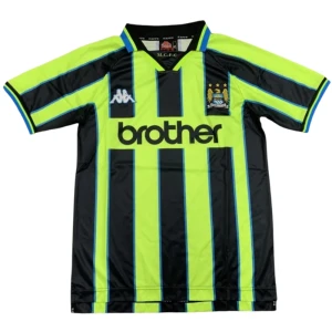 Fotbalové Dresy Manchester City 1998-99 Retro Venkovní