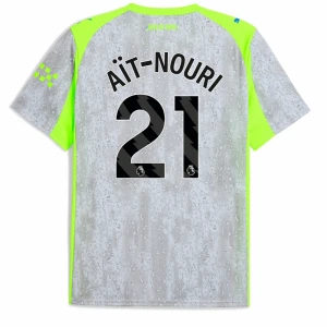 Fotbalové Dresy Manchester City Ait-nouri #21 Třetí 2025/26