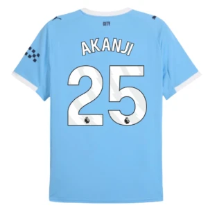 Fotbalové Dresy Manchester City Akanji #25 Domácí 2025/26