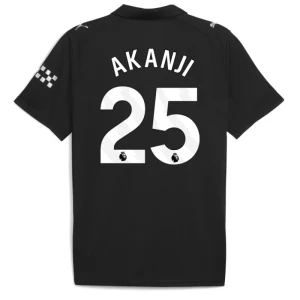 Fotbalové Dresy Manchester City Akanji #25 Venkovní 2025/26