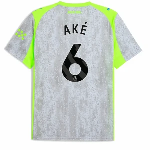 Fotbalové Dresy Manchester City Ake #6 Třetí 2025/26