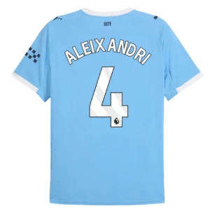 Fotbalové Dresy Manchester City Aleixandri #4 Domácí 2025/26