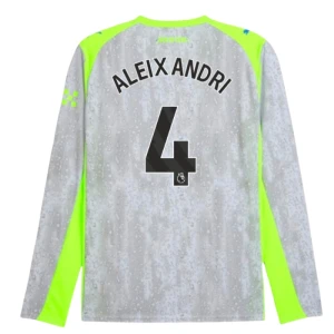 Fotbalové Dresy Manchester City Aleixandri #4 Třetí 2025/26 Dlouhý Rukáv
