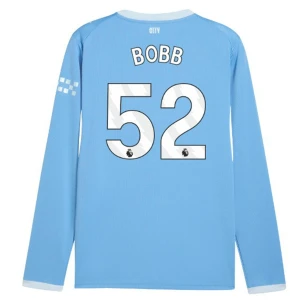 Fotbalové Dresy Manchester City Bobb #52 Domácí 2026-27 Dlouhý Rukáv