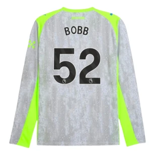 Fotbalové Dresy Manchester City Bobb #52 Třetí 2025/26 Dlouhý Rukáv