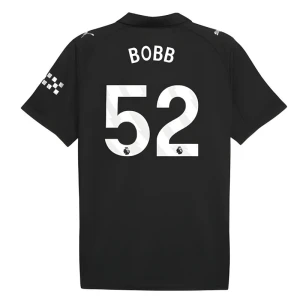 Fotbalové Dresy Manchester City Bobb #52 Venkovní 2025/26
