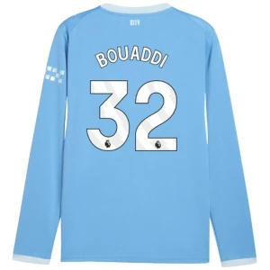 Fotbalové Dresy Manchester City Bouaddi #32 Domácí 2026-27 Dlouhý Rukáv