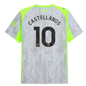 Fotbalové Dresy Manchester City Castellanos #10 Třetí 2025/26