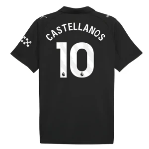 Fotbalové Dresy Manchester City Castellanos #10 Venkovní 2025/26