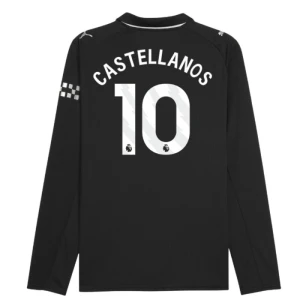 Fotbalové Dresy Manchester City Castellanos #10 Venkovní 2025/26 Dlouhý Rukáv
