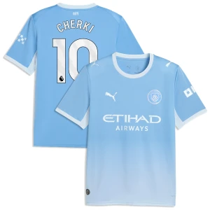 Fotbalové Dresy Manchester City Cherki #10 Domácí 2026-27