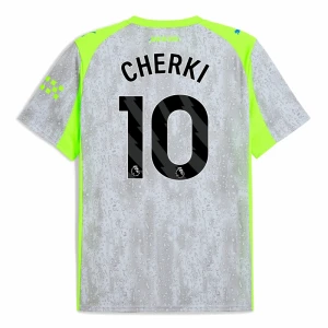 Fotbalové Dresy Manchester City Cherki #10 Třetí 2025/26