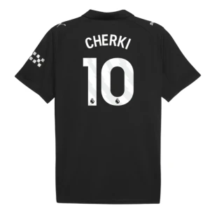 Fotbalové Dresy Manchester City Cherki #10 Venkovní 2025/26